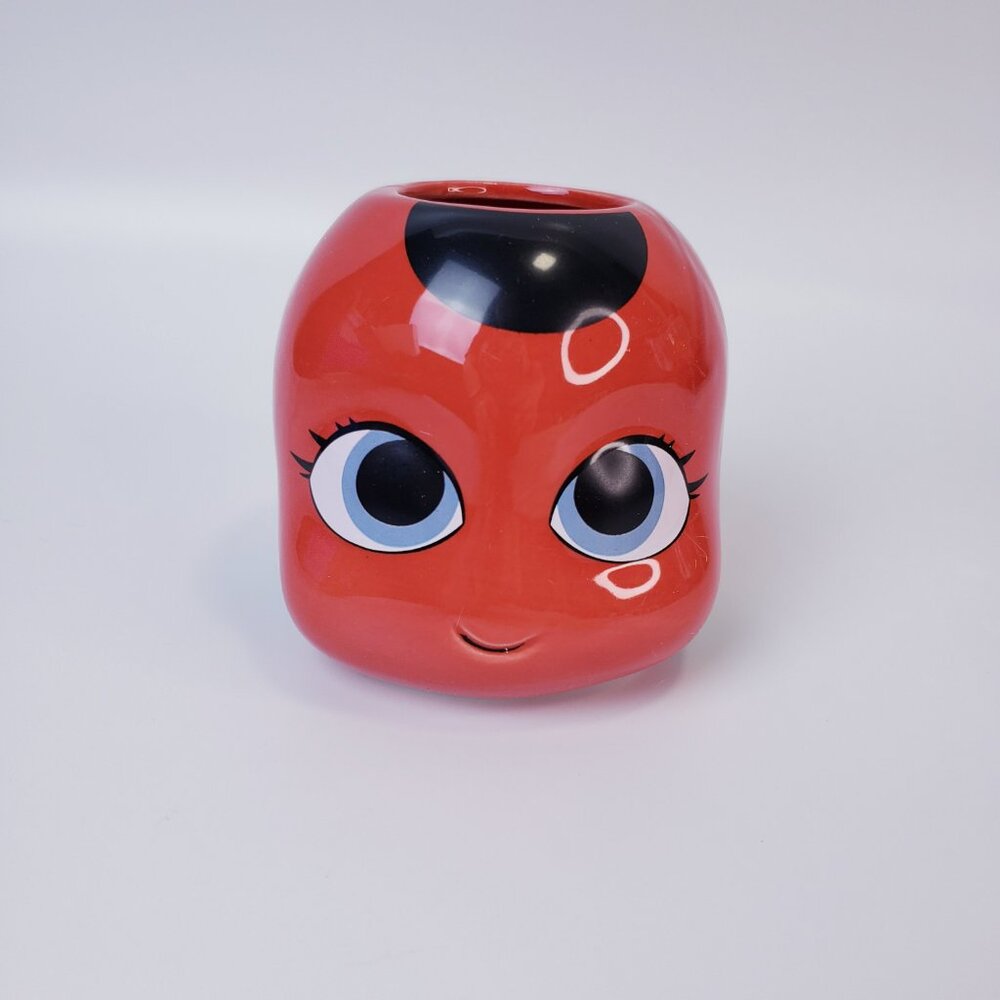 Miraculous Ladybug Box Kwami Tiki Head Ceramic Mini Planter Holder